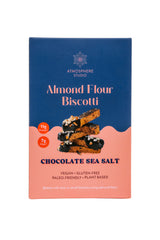 Dark Chocolate Sea Salt Biscotti