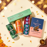 Diwali Gift Hamper – Zero Sugar Sodas, Truffles & Biscotti | Premium Festive Gift Box