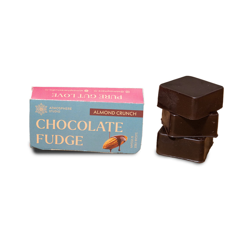Chocolate Almond Crunch Fudge
