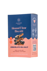 Dark Chocolate Sea Salt Biscotti