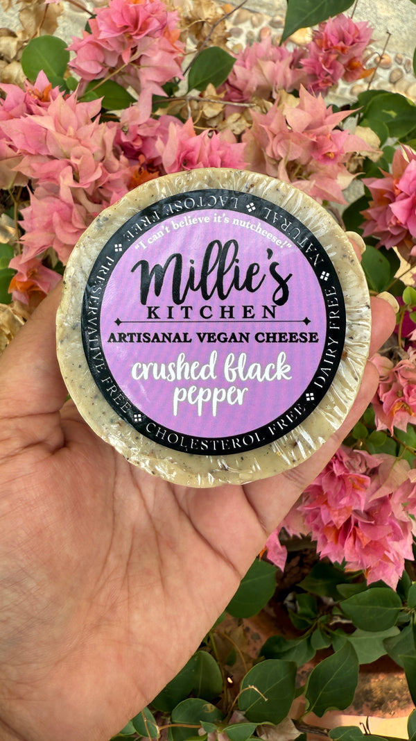 Millie's Crushed Black Pepper Wheel