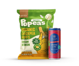 Fizz & Crunch Duo- Classic Cola & Cream N' Onion Popeas ( 2 Cola Cans + 2 Popeas)