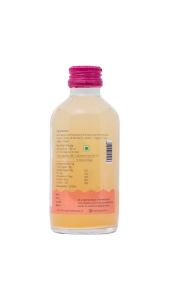 Spicy Ginger Kombucha