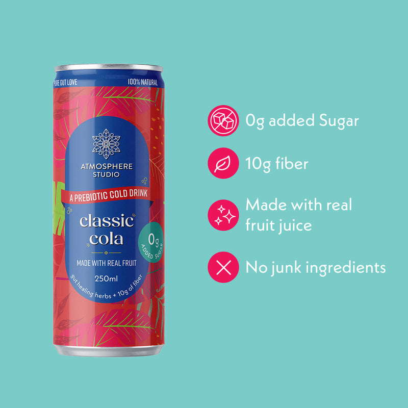 Classic Cola Prebiotic Soda